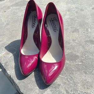 GUCCI Authentic Vitello  Vernice Soft